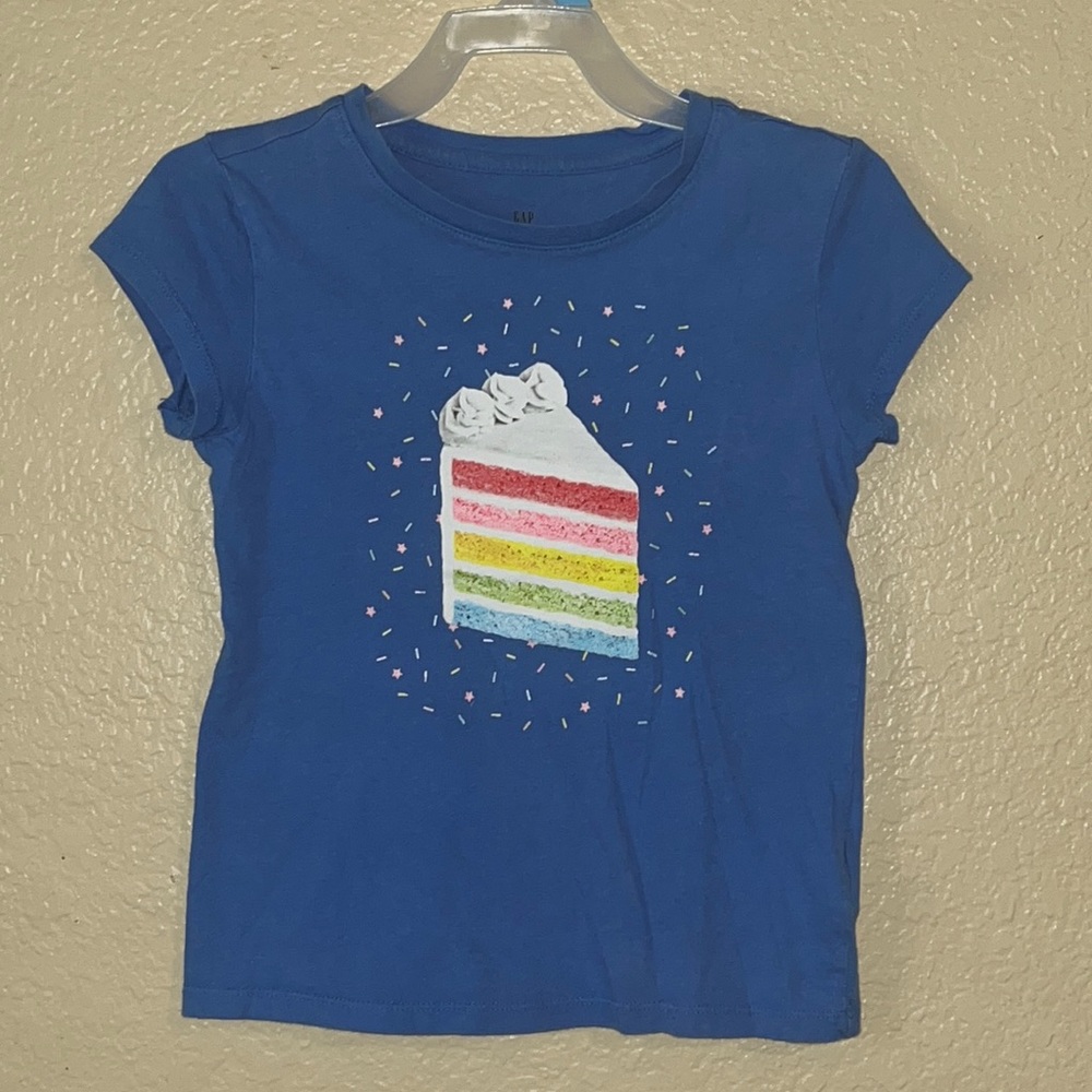 Gap short sleeve tee . Blue size 5T